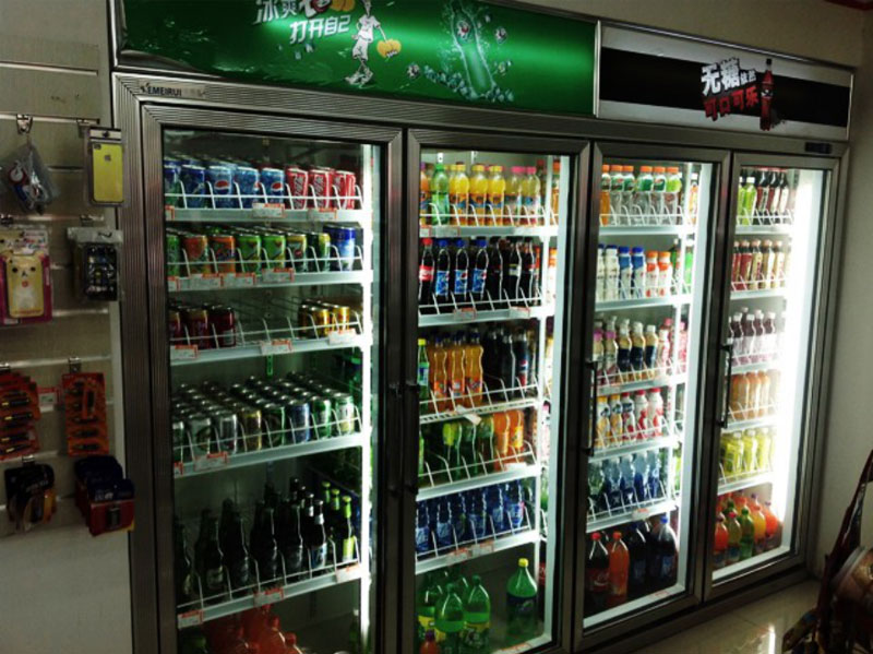 飲料柜玻璃門(mén)